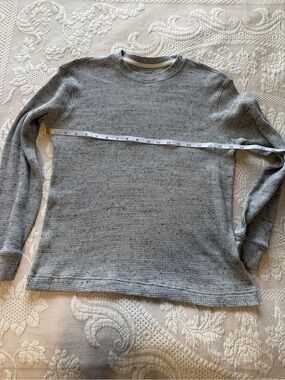 American Eagle Classic Grey Thermal Long-Sleeve Men's XS fall casual winter